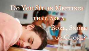 Do You Sit in Meetings