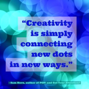 creativity connecting new dots - middle
