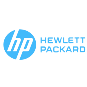 hewlett packard color logo square