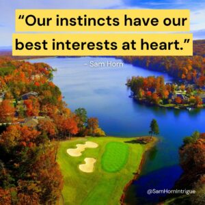 Sam Horn AHA Image - our instincts have our best interests at heart