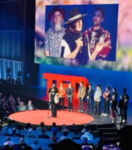 Sam Horn on the TED Stage in Vancouver 2025 Zoomed In
