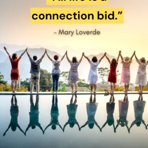 Connection quote image from Mary Loverde