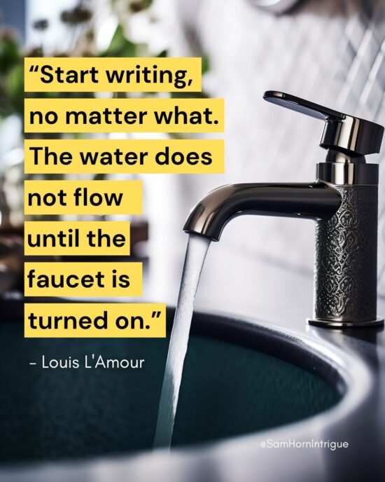 AHA Image quote from Louis L'Armour