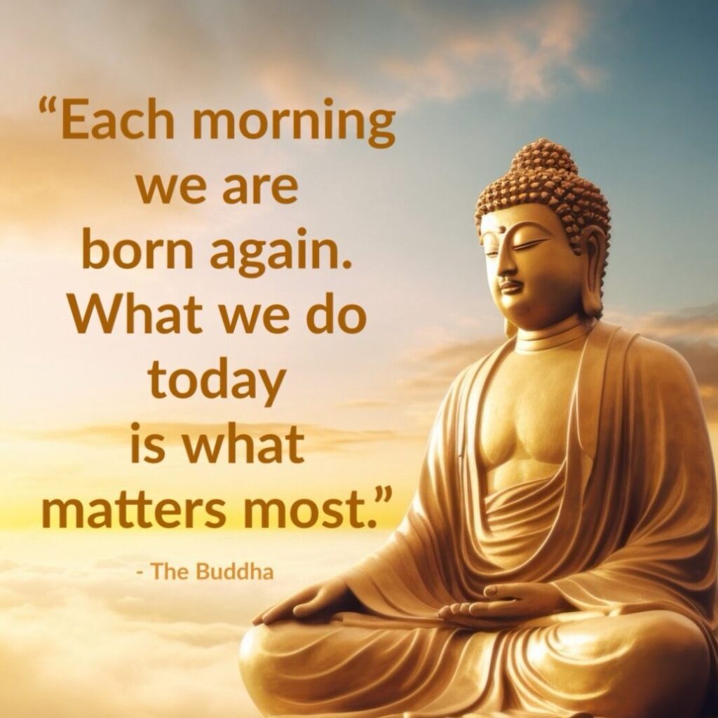 Sam Horn quote image with Buddha quote