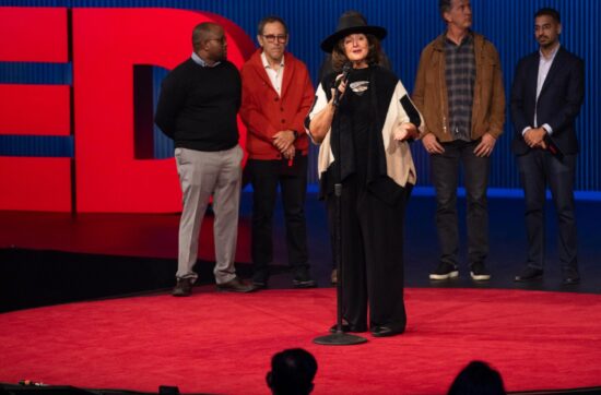 Sam Horn on TED 2025 stage