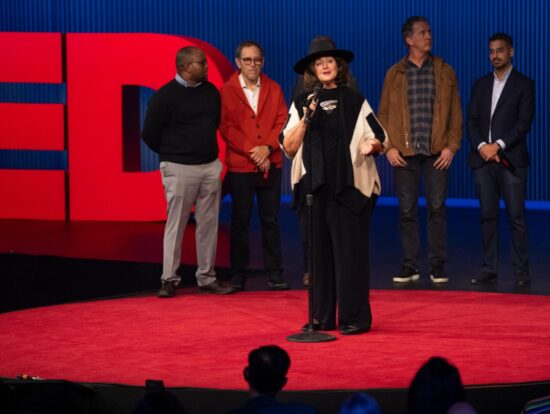 Sam Horn on TED 2025 stage