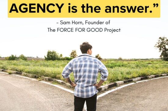 Sam Horn quote image about agency
