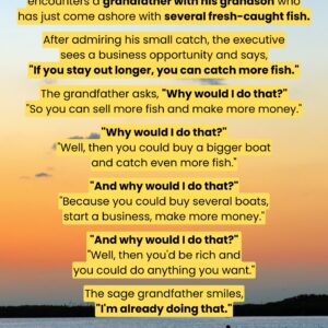 fishing boat parable