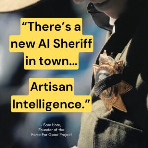 Sam Horn quote image - artisan intelligence