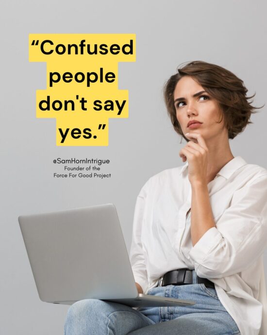 Sam Horn Quote Image
