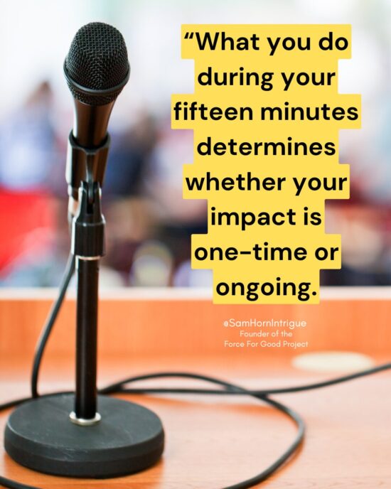 Sam Horn quote image