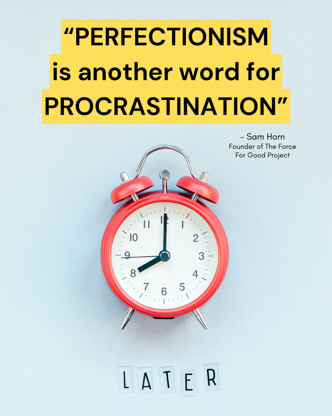 Sam Horn AHA quote image