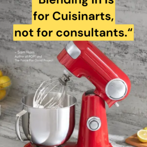 Sam Horn's AHA quote image