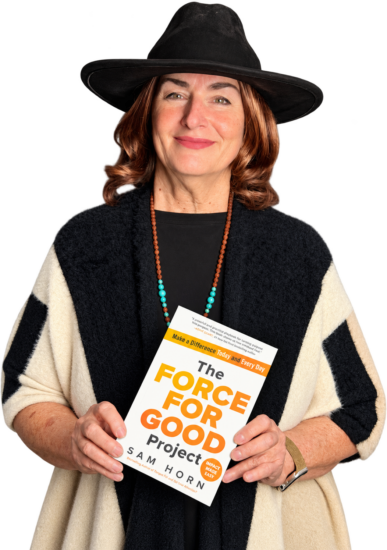 Sam Horn with Force For Good book